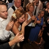 Bride and Groom doing Shots with Guests